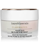 bareMinerals Claymates Be Pure & Be Dewy Mask Duo